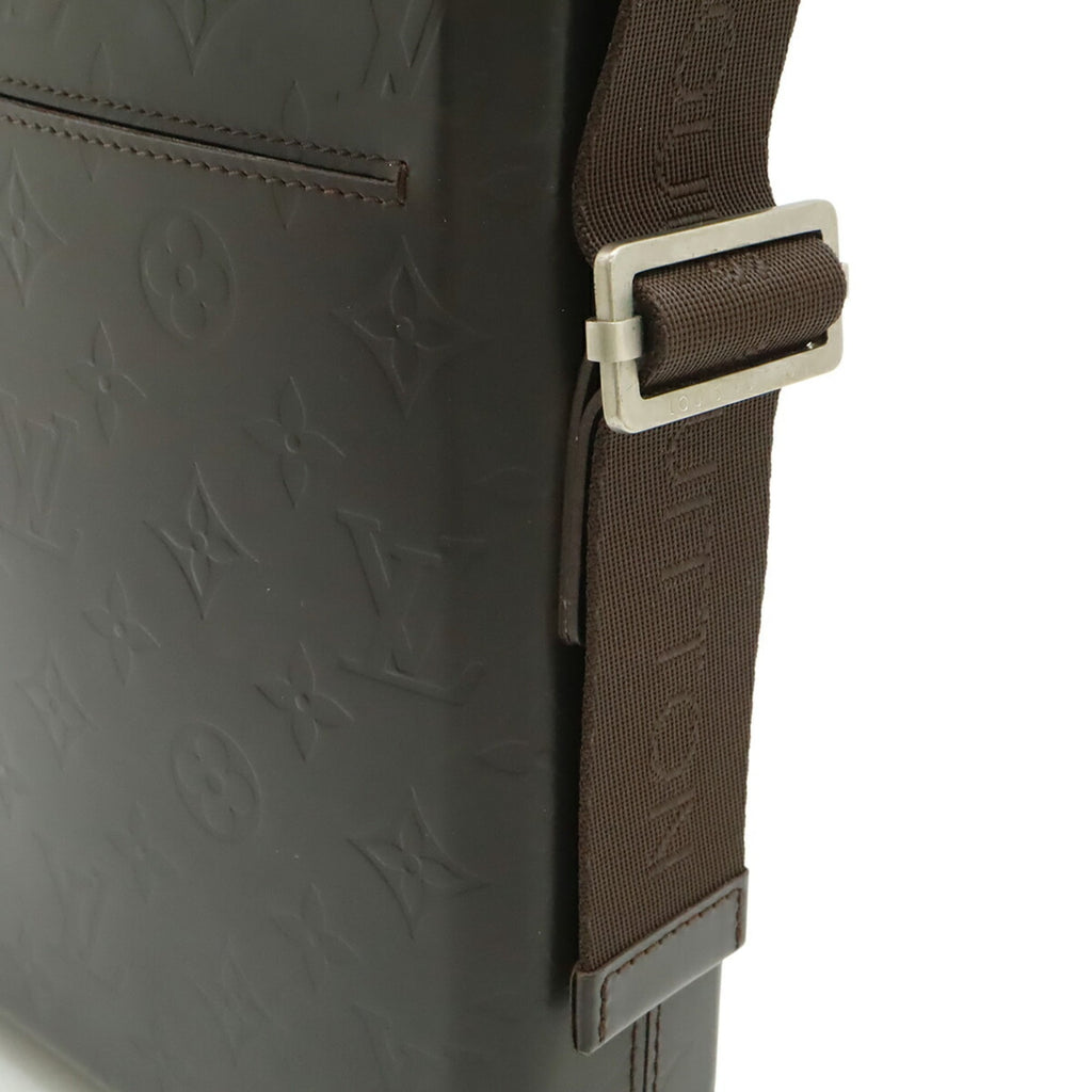 Louis Vuitton Coffee Monogram Leather Shoulder Bag