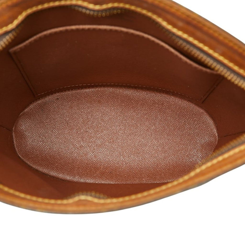 Louis Vuitton Brown Pvc Leather Shoulder Bag