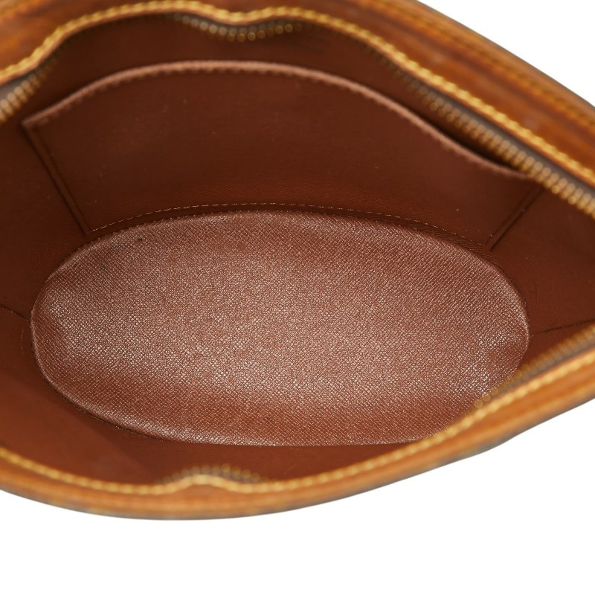 Louis Vuitton Brown Pvc Leather Shoulder Bag