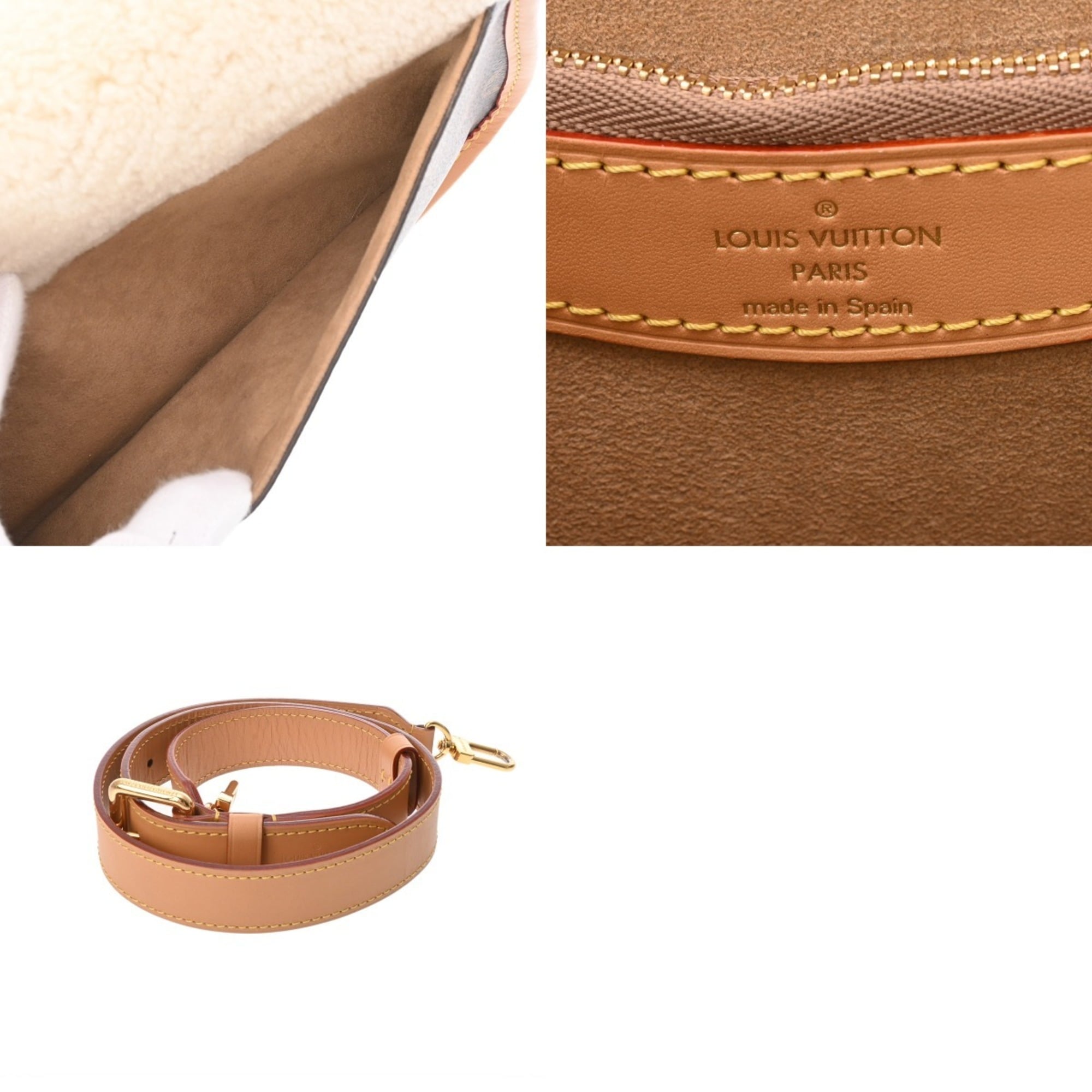 Louis Vuitton Brown Monogram Canvas Shoulder Bag