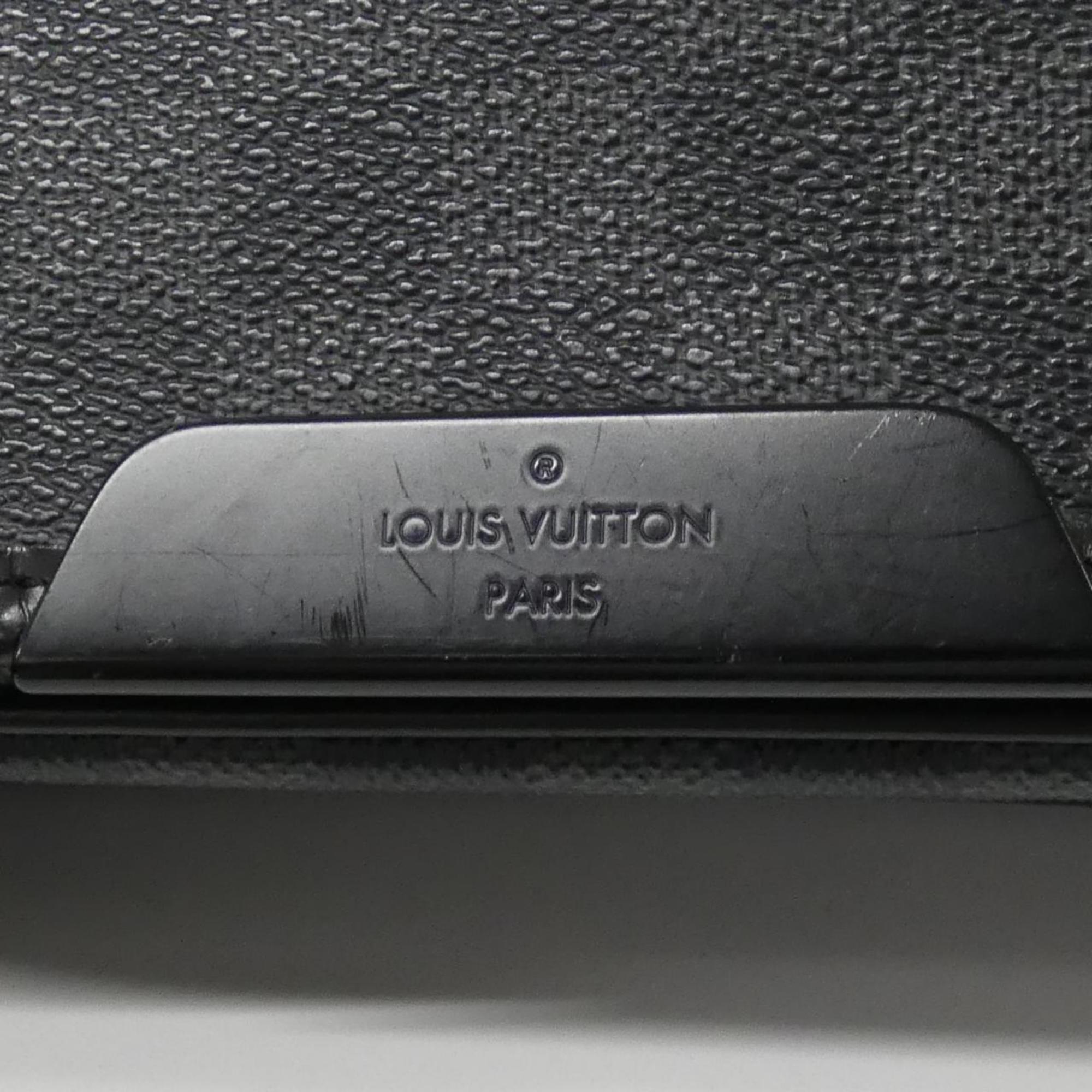 Louis Vuitton Graphite Coated Canvas Shoulder Bag