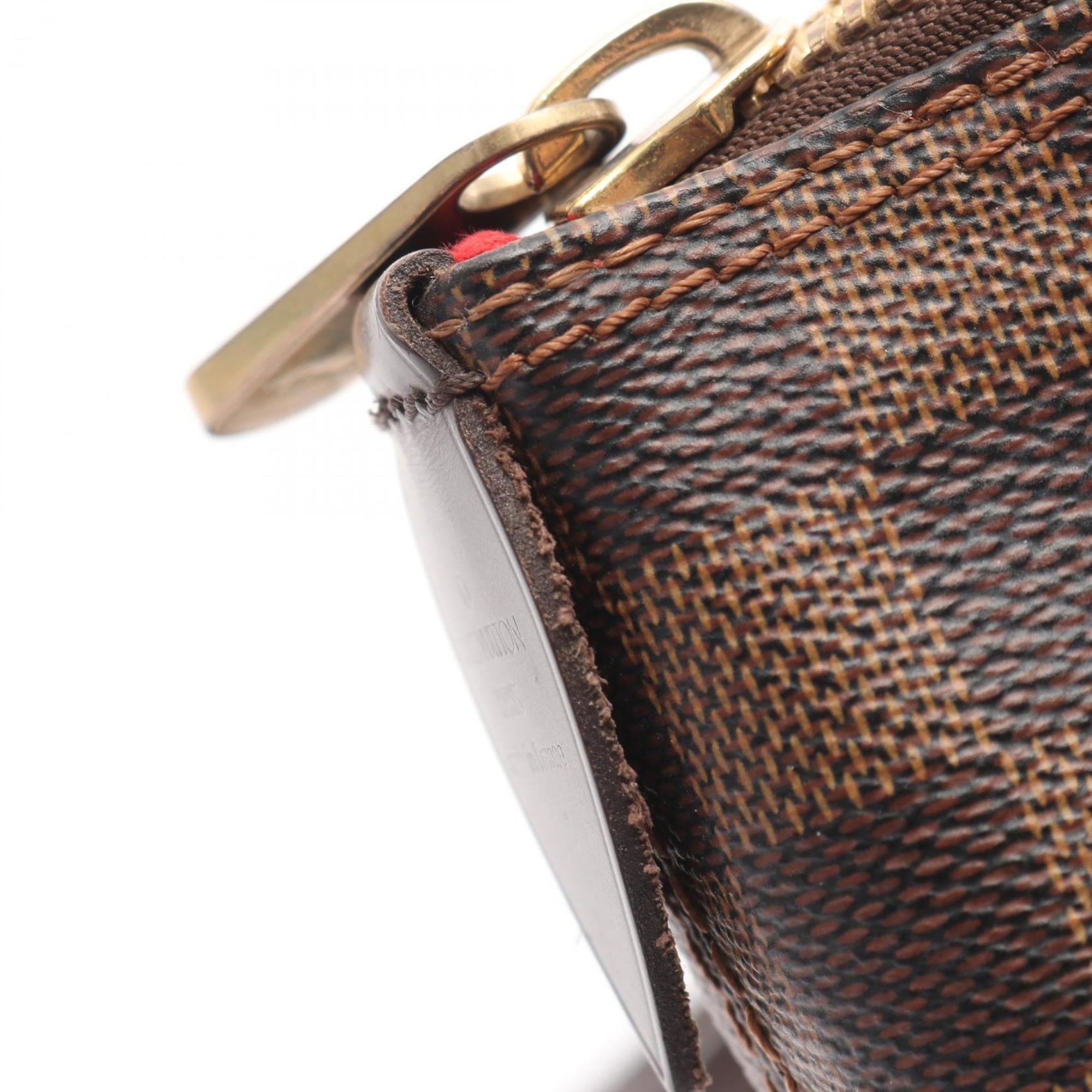 Louis Vuitton Brown Coated Canvas Damier Canvas Pvc Leather Tote Bag