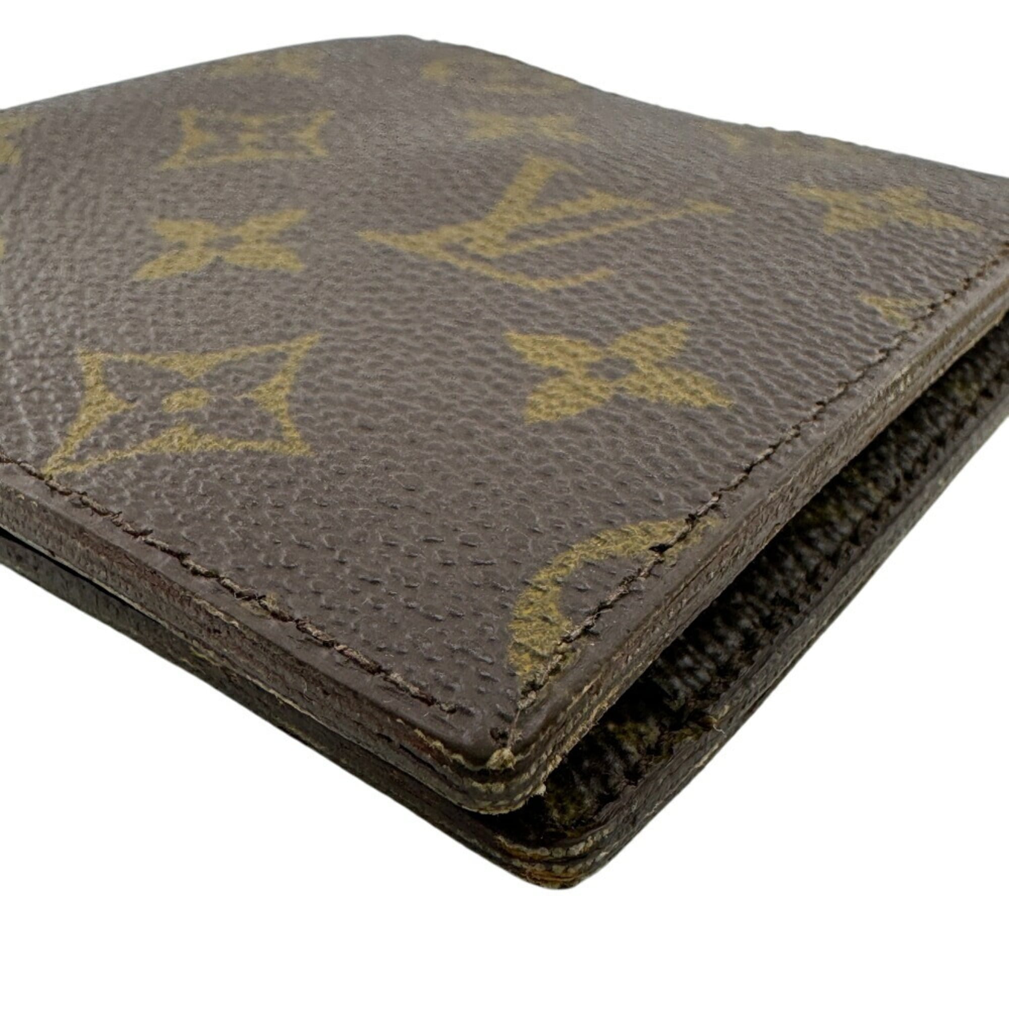 Louis Vuitton Brown Leather Wallet