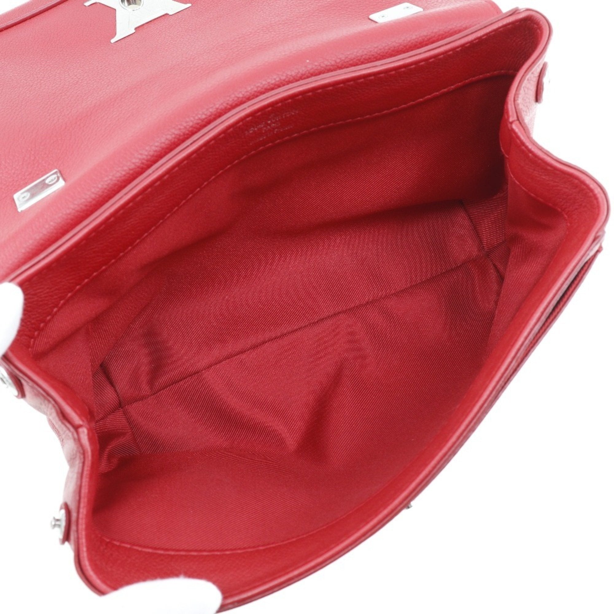 Louis Vuitton Red Color Ruby Leather Shoulder Bag