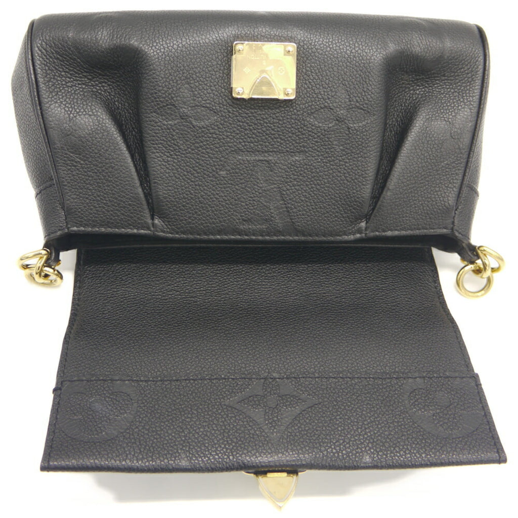 Louis Vuitton Black Monogram Empreinte Shoulder Bag
