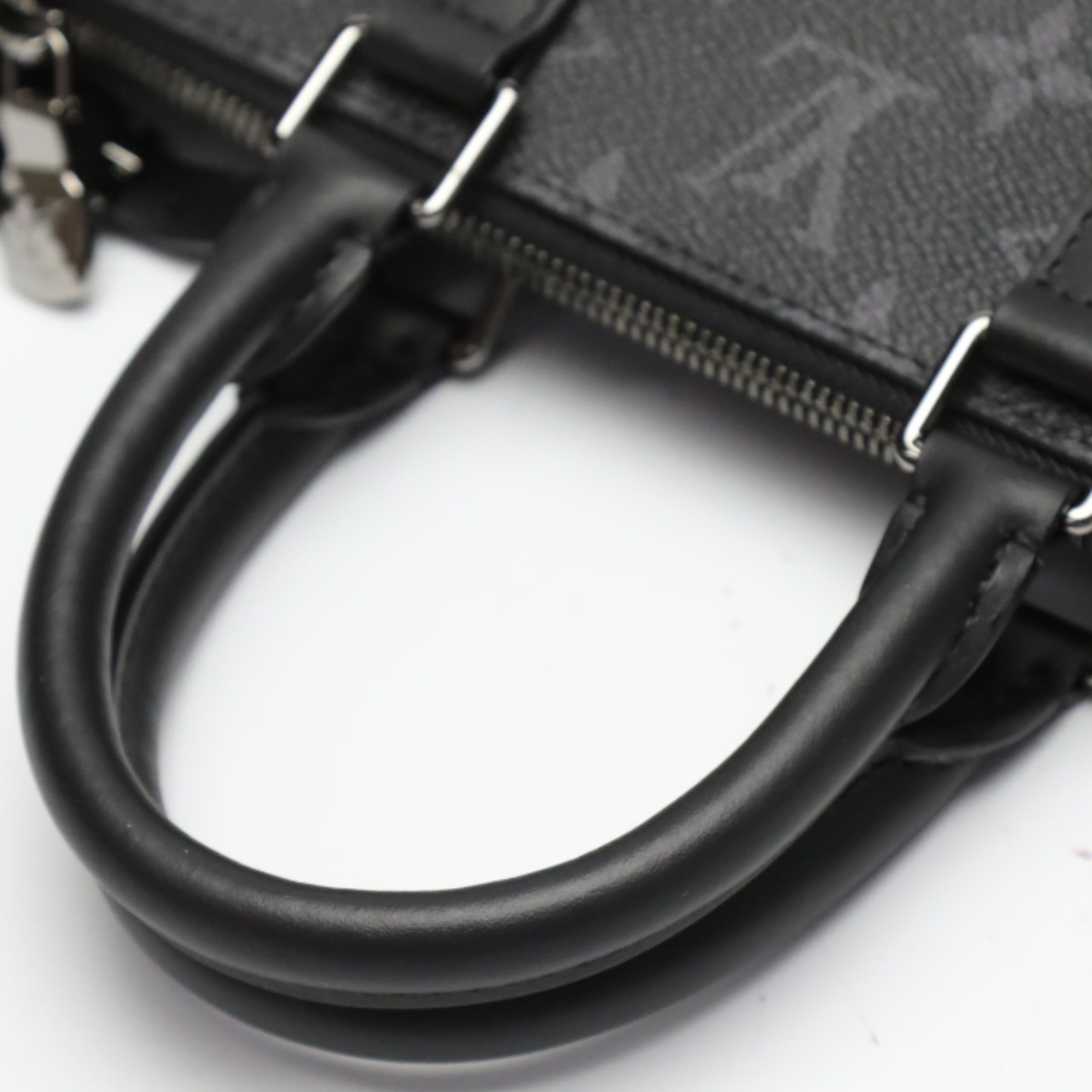 Louis Vuitton Black Monogram Eclipse Canvas Shoulder Bag Tote Bag