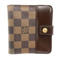 Louis Vuitton Damier Brown Damier Canvas Ebene Damier Canvas Wallet
