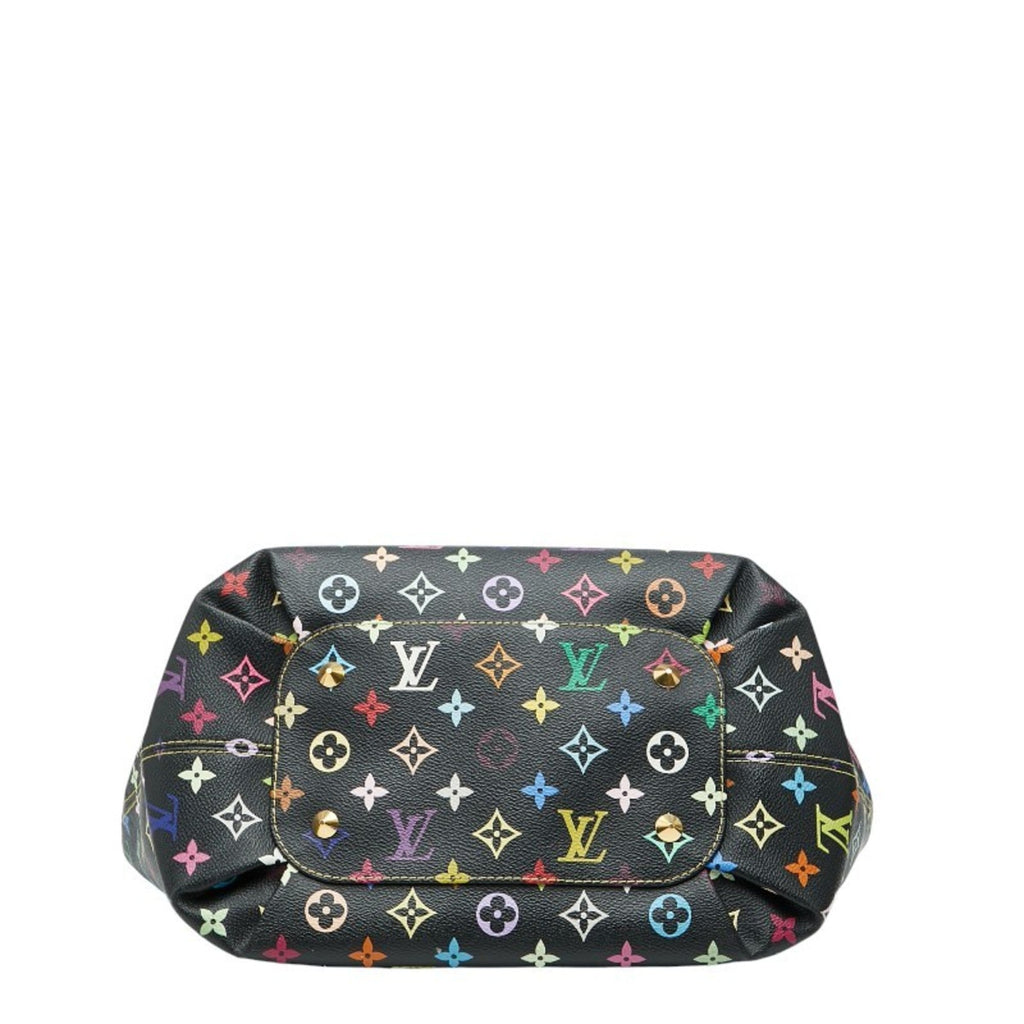 Louis Vuitton Black Multi-Color Noir Pvc Leather Shoulder Bag Tote Bag