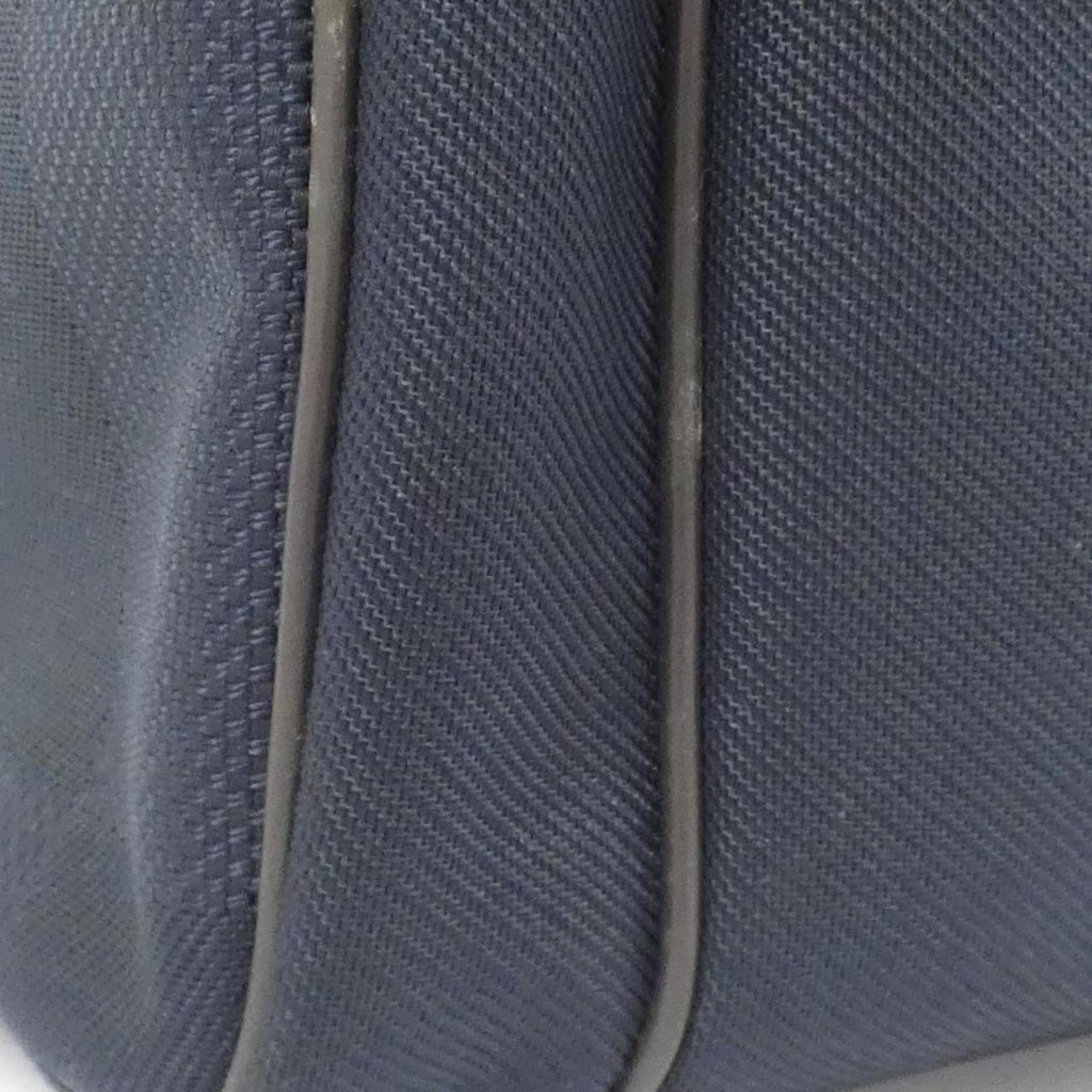Louis Vuitton Blue Silver Canvas Shoulder Bag