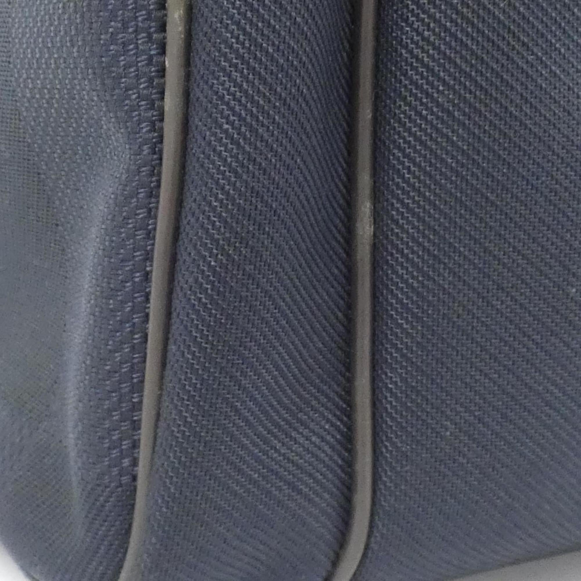 Louis Vuitton Blue Silver Canvas Shoulder Bag