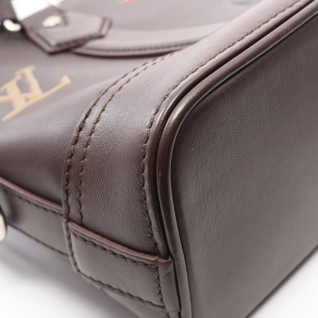 Louis Vuitton Brown Multi-Color Leather Handbag