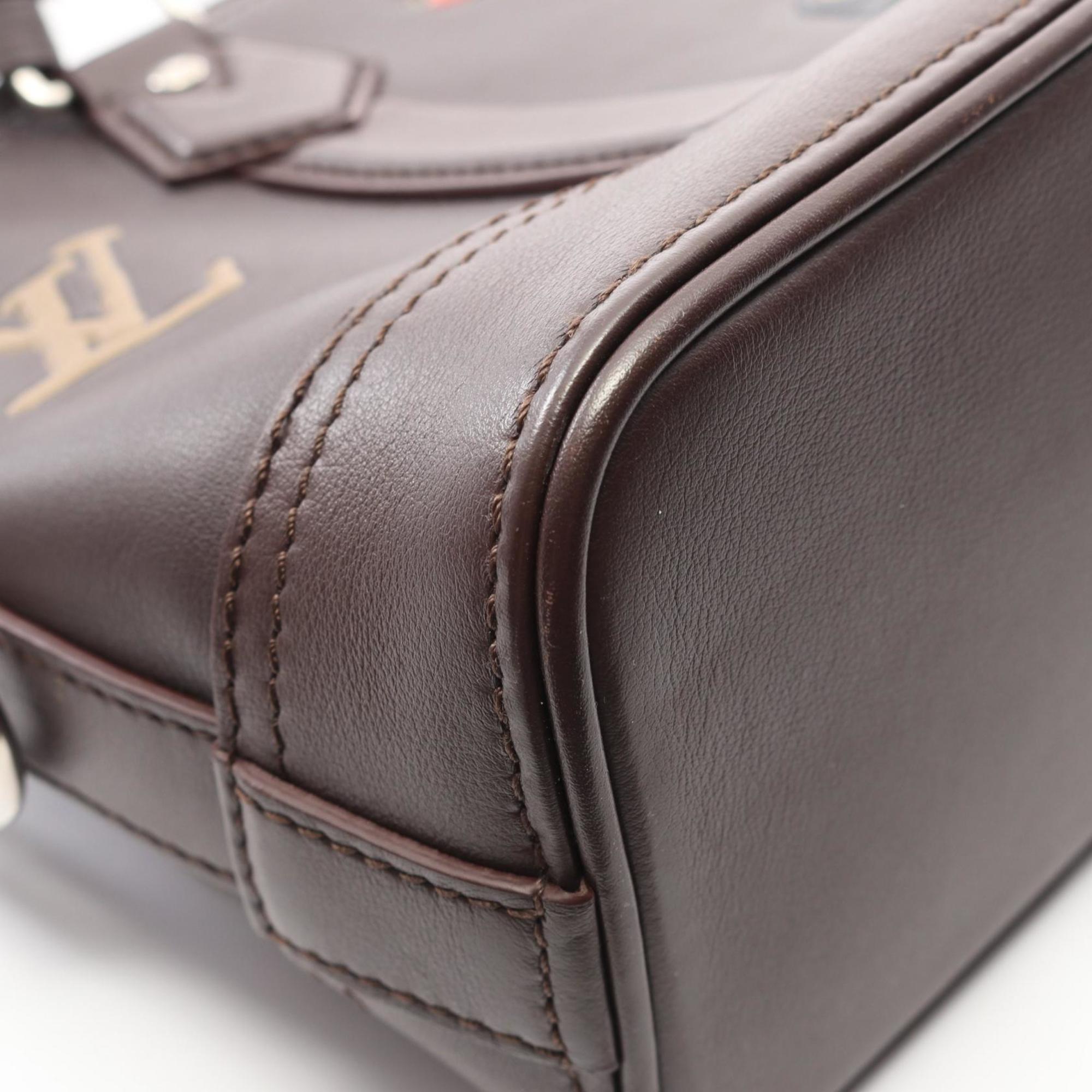 Louis Vuitton Brown Multi-Color Leather Handbag