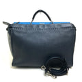 Fendi Navy Leather Briefcase