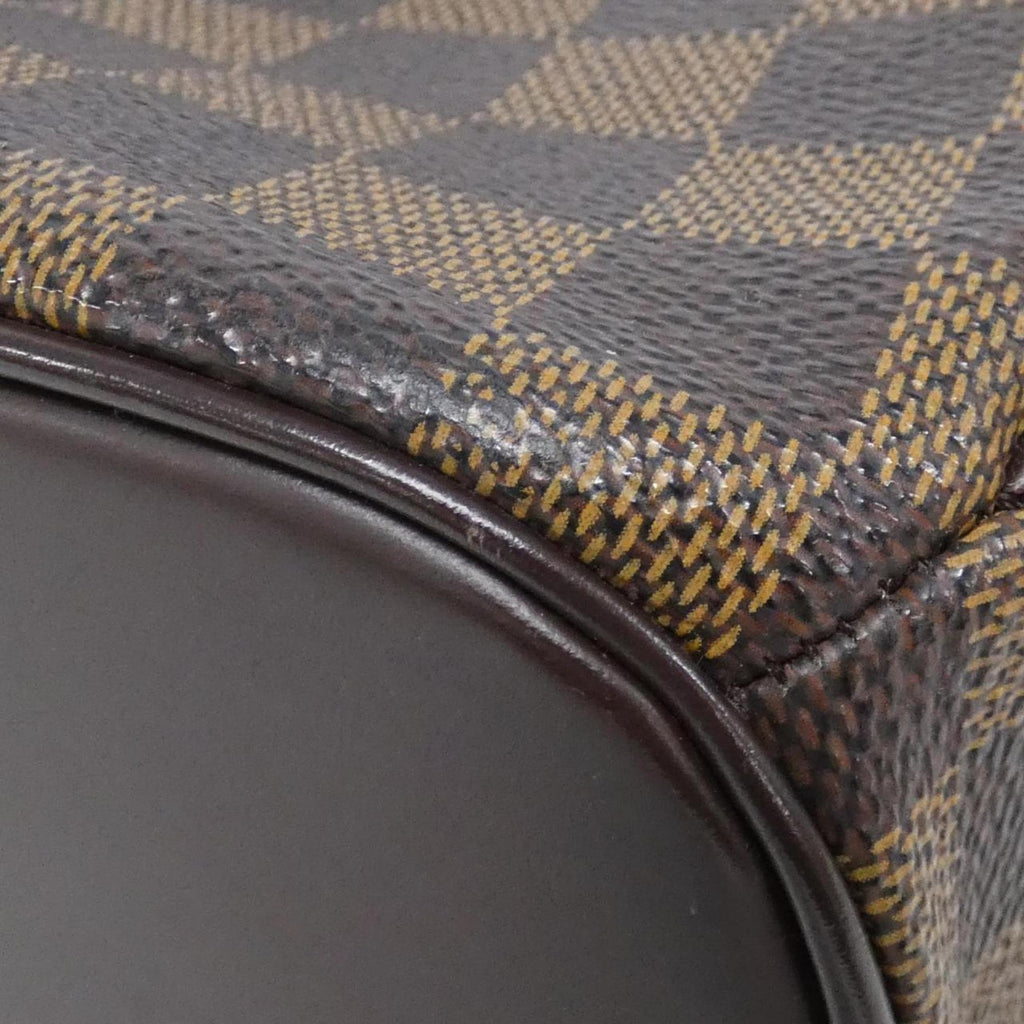 Louis Vuitton Damier Ebene Coated Canvas Handbag