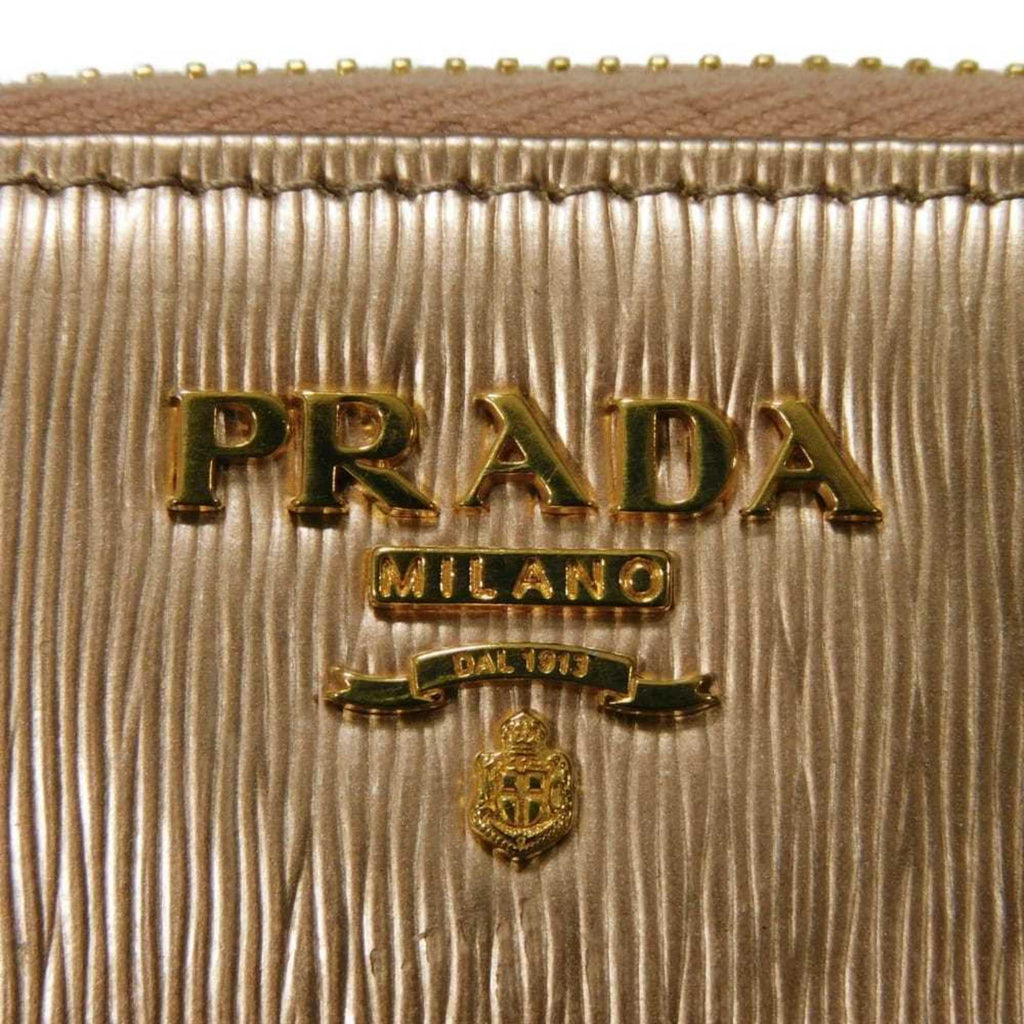 Prada Pink Leather Coin Purse/Coin Case