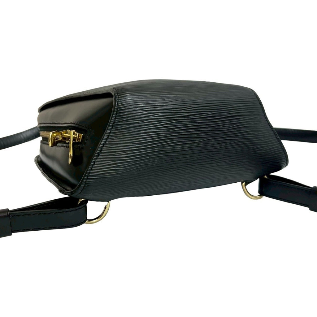 Louis Vuitton Black Epi Leather Backpack