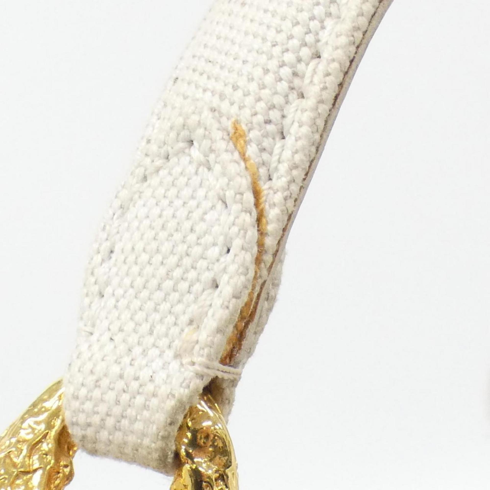 Louis Vuitton Lv Off White Canvas Handbag