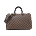 Louis Vuitton Ebene Coated Canvas Boston Bag