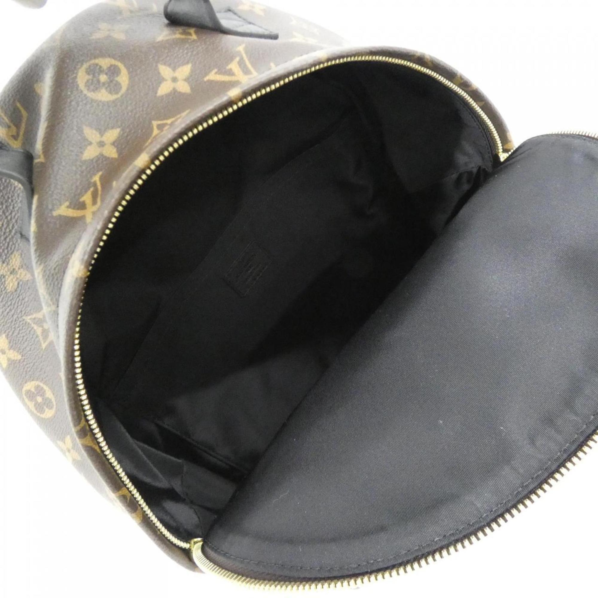 Louis Vuitton Brown Coated Canvas Backpack
