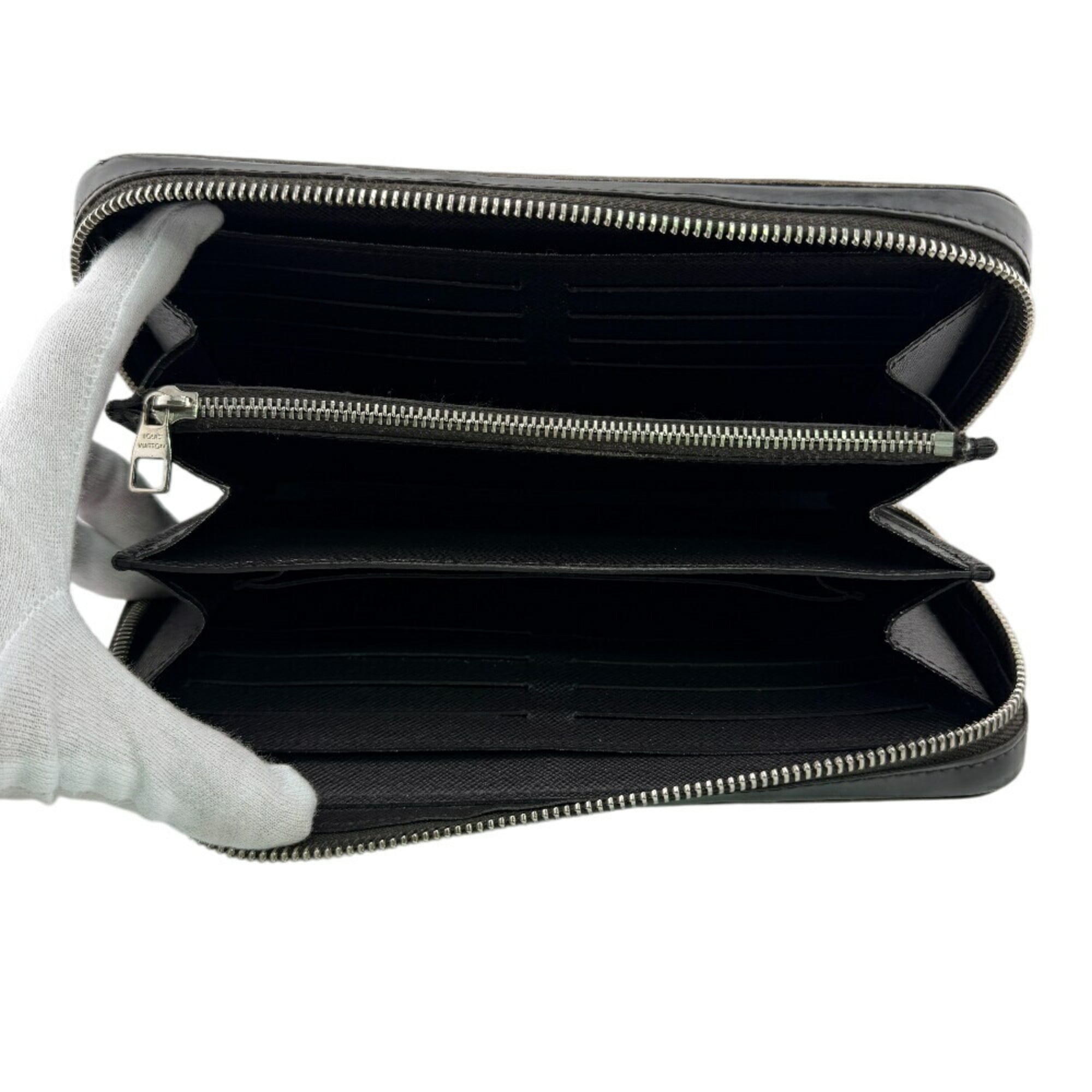 Louis Vuitton Brown Leather Long Wallet