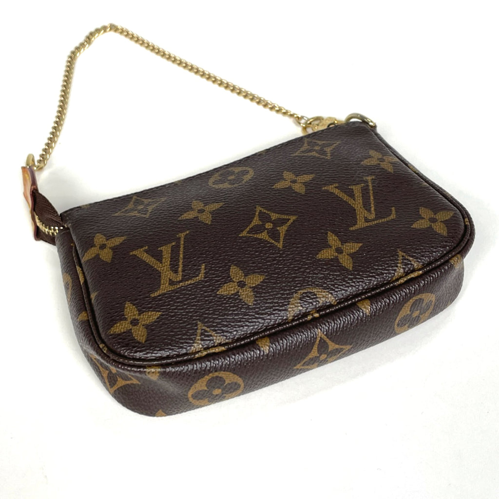 Louis Vuitton Brown Monogram Pochette Pouch