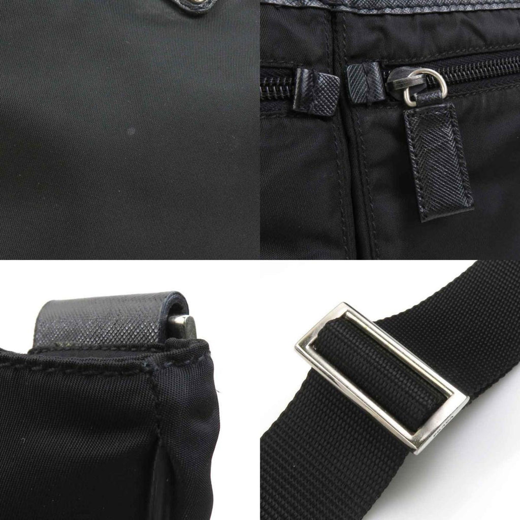 Prada Black Nylon Shoulder Bag