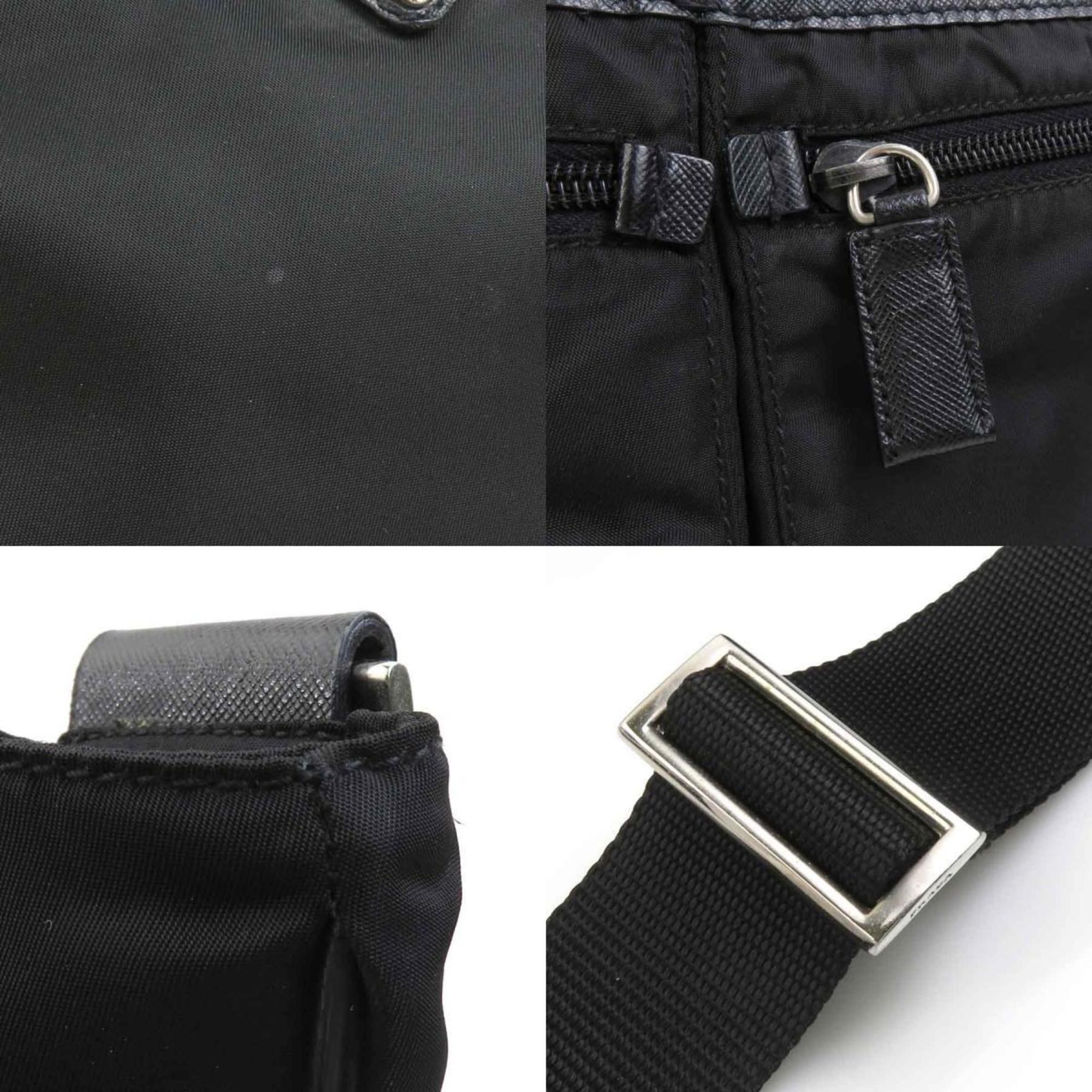 Prada Black Nylon Shoulder Bag