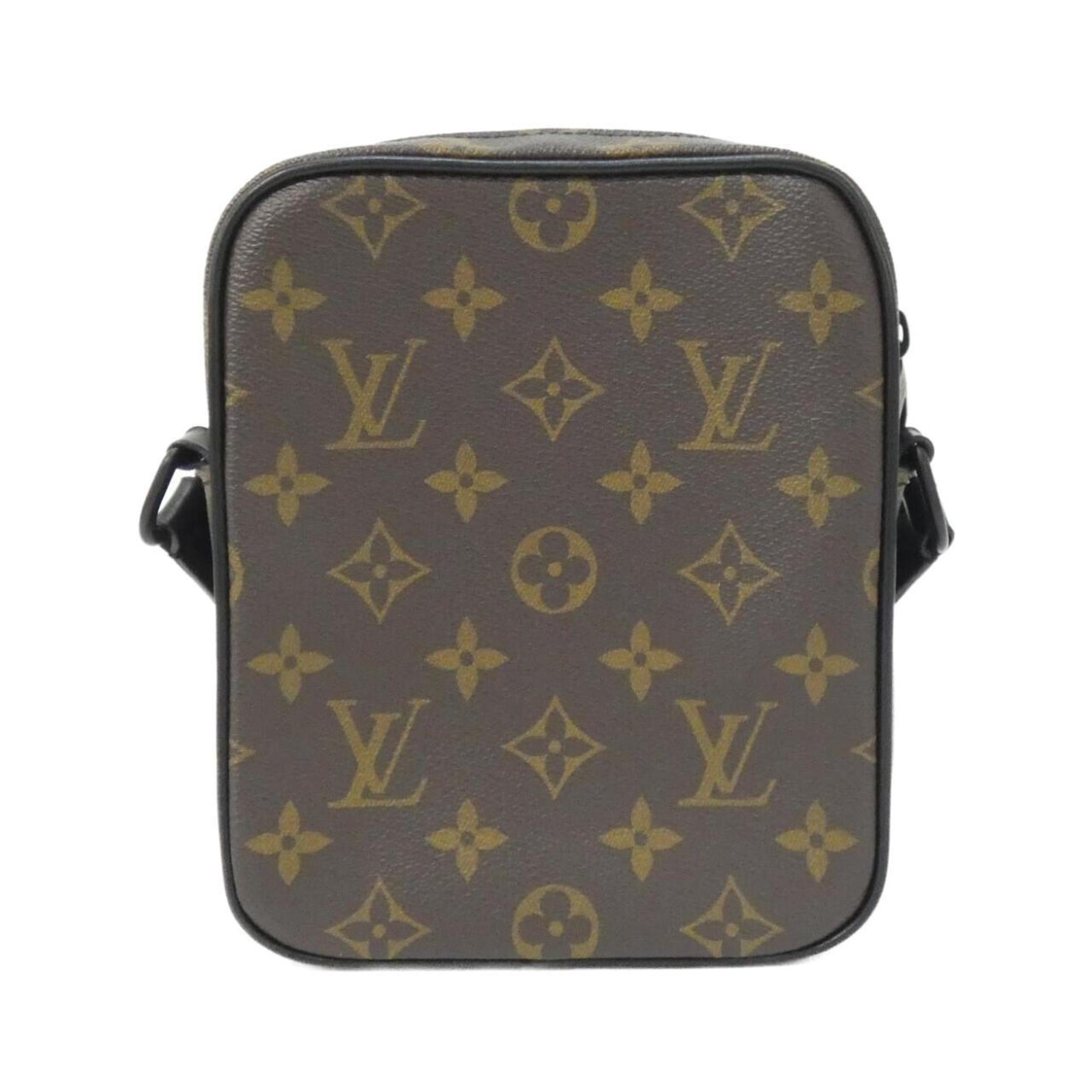 Louis Vuitton Marron Coated Canvas Shoulder Bag