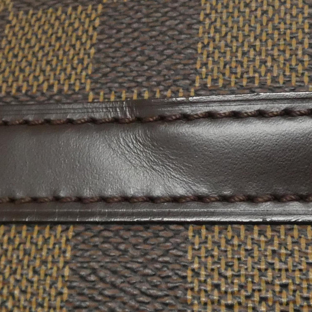Louis Vuitton Brown Coated Canvas Shoulder Bag