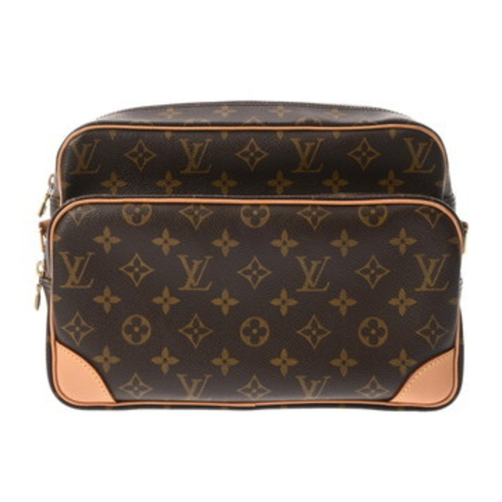 Louis Vuitton Brown Monogram Canvas Shoulder Bag