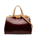 Louis Vuitton Monogram Rouge Fauviste Patent Leather Handbag Shoulder Bag
