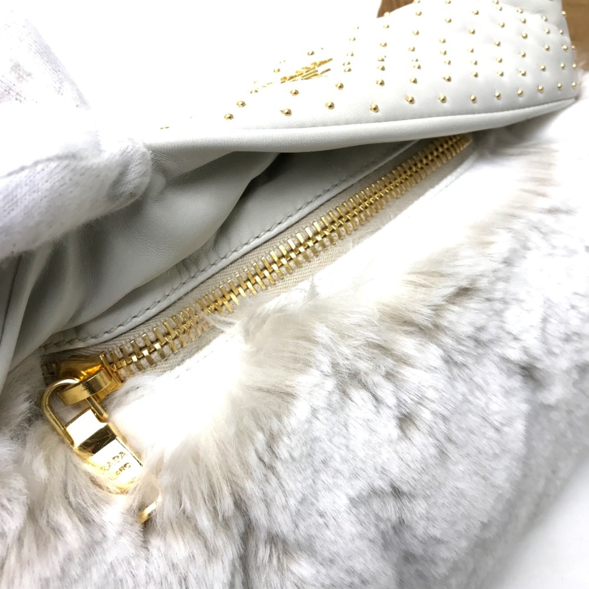 Prada White Other Clutch Bag