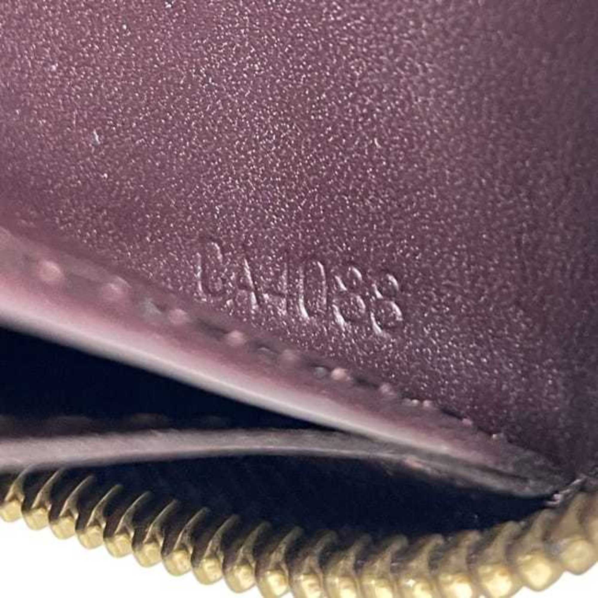 Louis Vuitton Amarante Wine Monogram Vernis Long Wallet