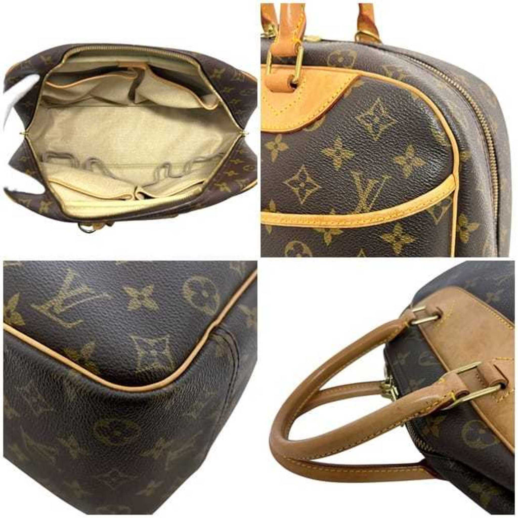 Louis Vuitton Monogram Brown Monogram Leather Boston Bag Handbag