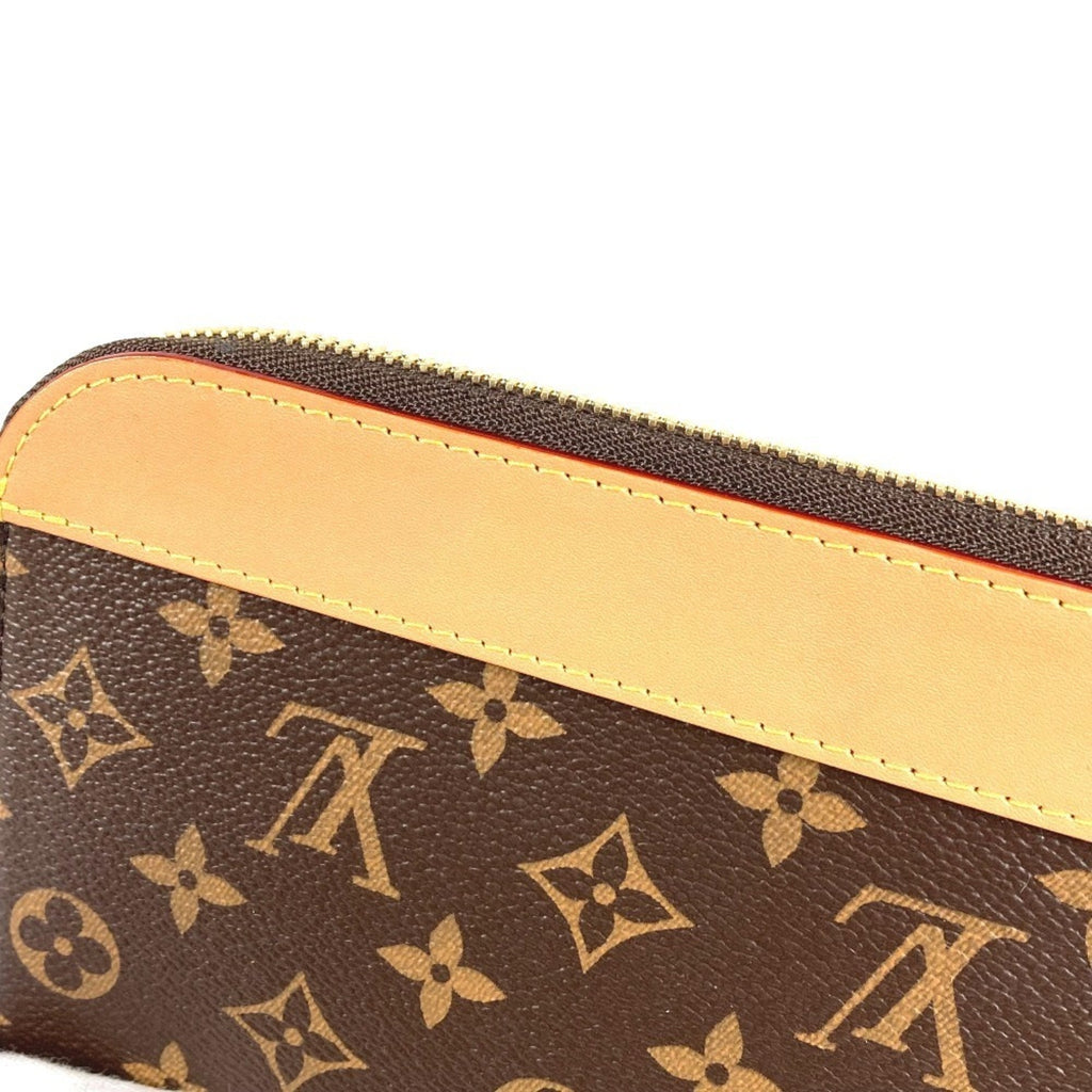 Louis Vuitton Brown Monogram Clutch Bag Pochette Pouch