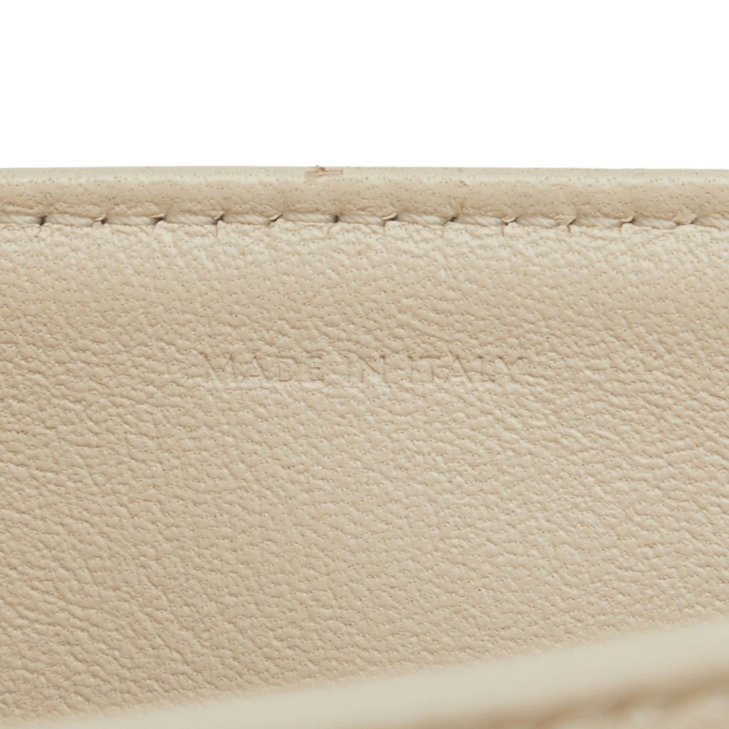 Celine White Leather Shoulder Bag