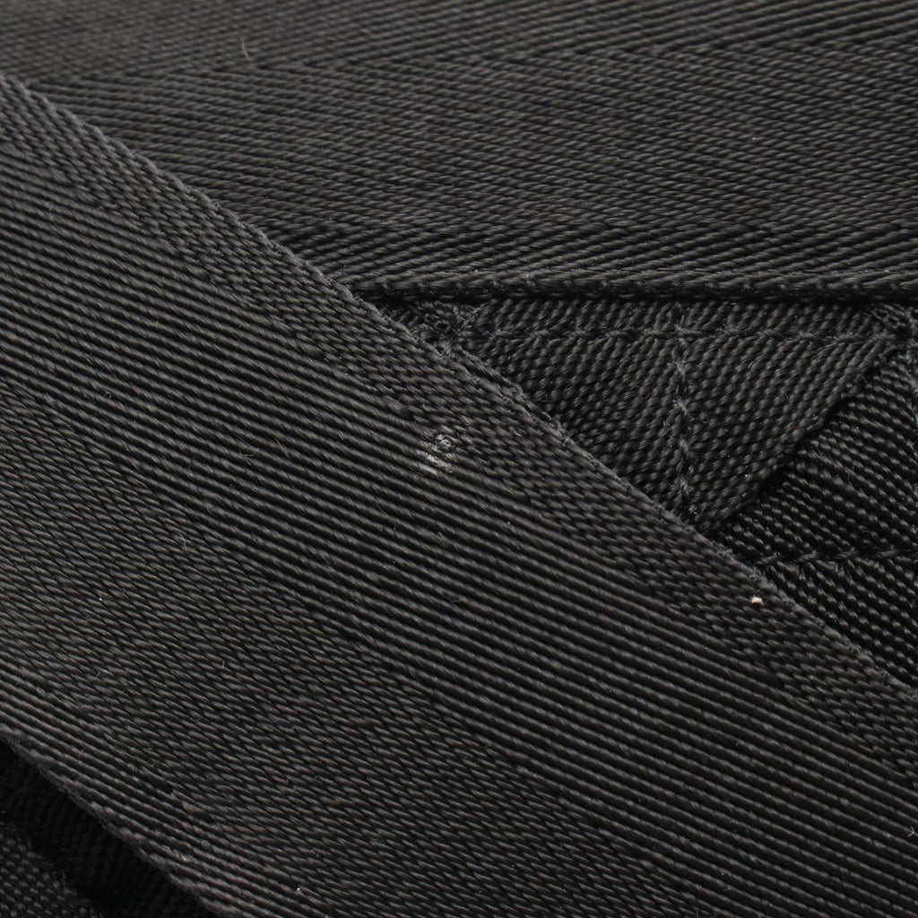 Bottega Veneta Black Nylon Canvas Shoulder Bag