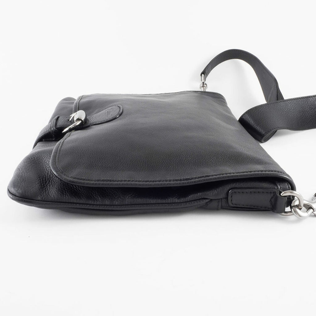 Gucci Black Leather Shoulder Bag (Pre-Owned)