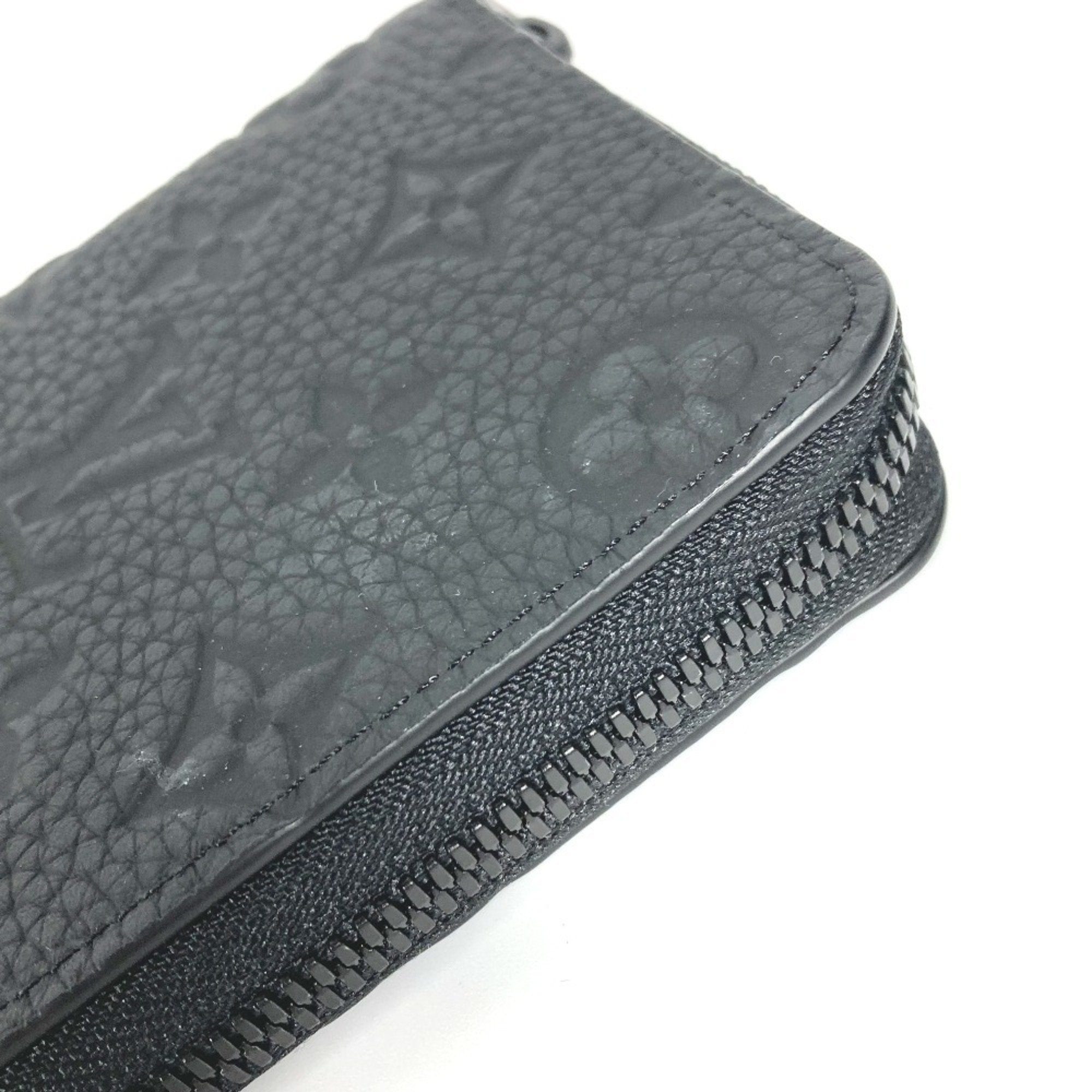 Louis Vuitton Monogram Black Monogram Noir Monogram Long Bill Wallet