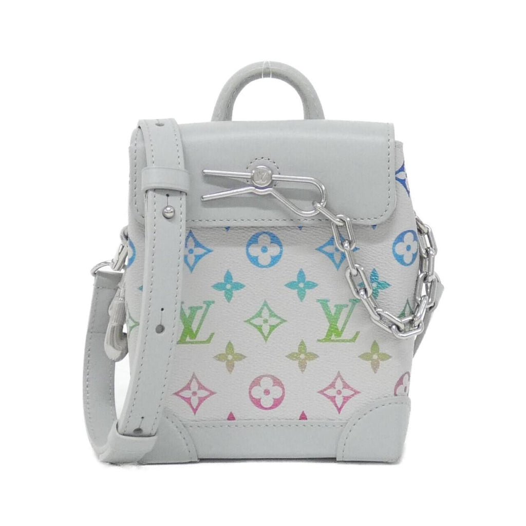 Louis Vuitton Gray Coated Canvas Shoulder Bag