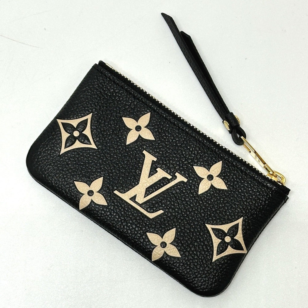 Louis Vuitton Monogram Empreinte Gold Black Monogram Empreinte Coin Purse/Coin Case