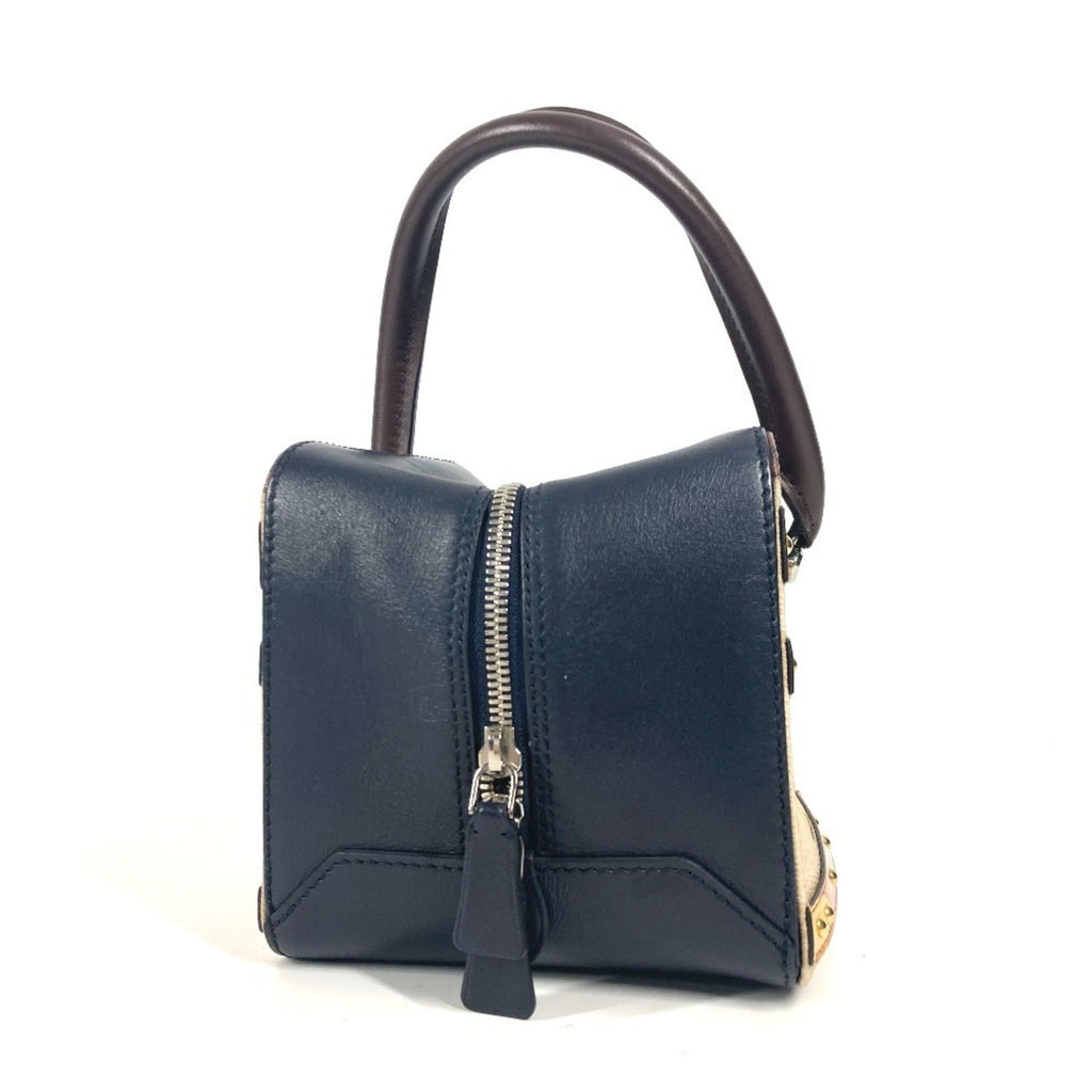 Louis Vuitton Navy Leather Handbag