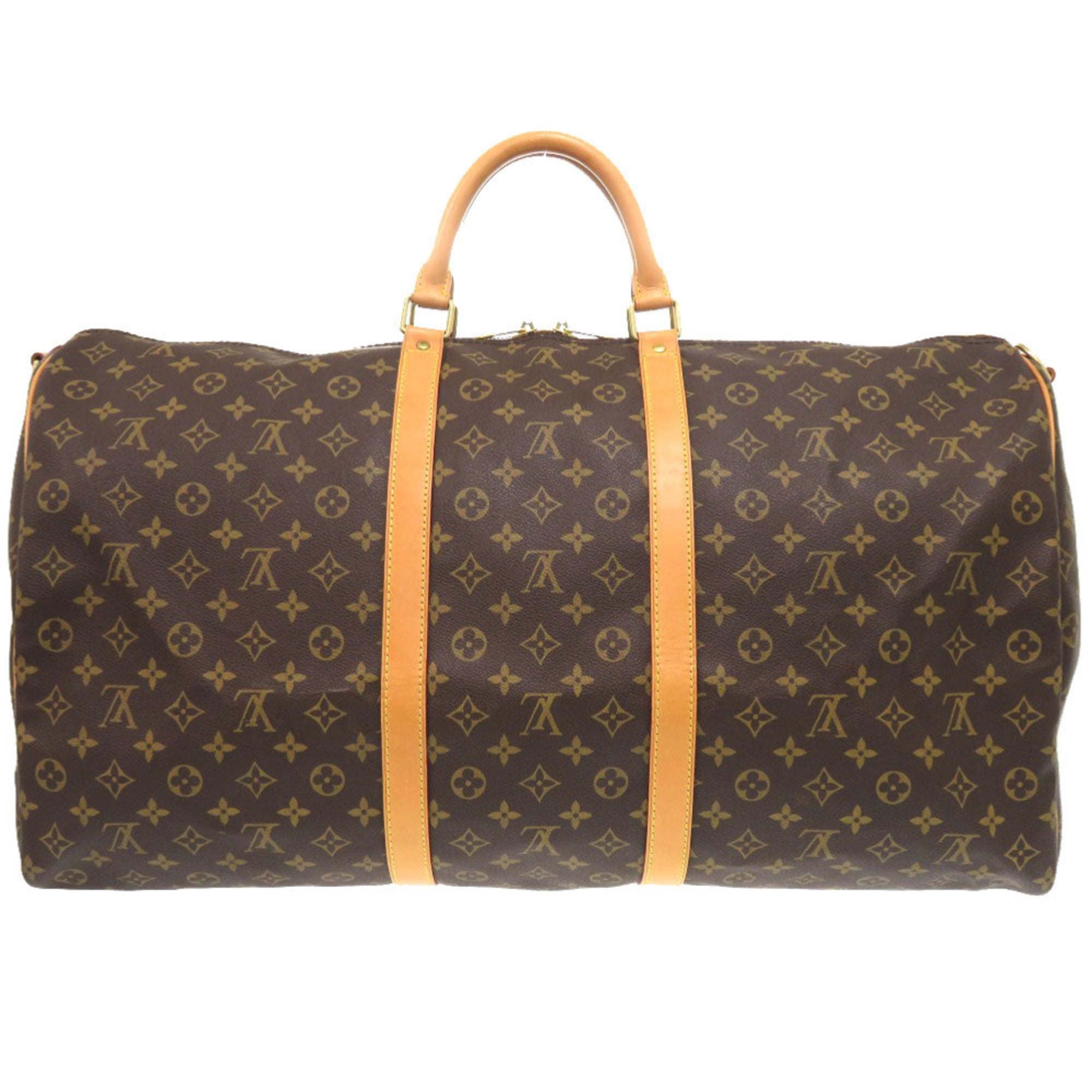 Louis Vuitton Brown Monogram Monogram Boston Bag