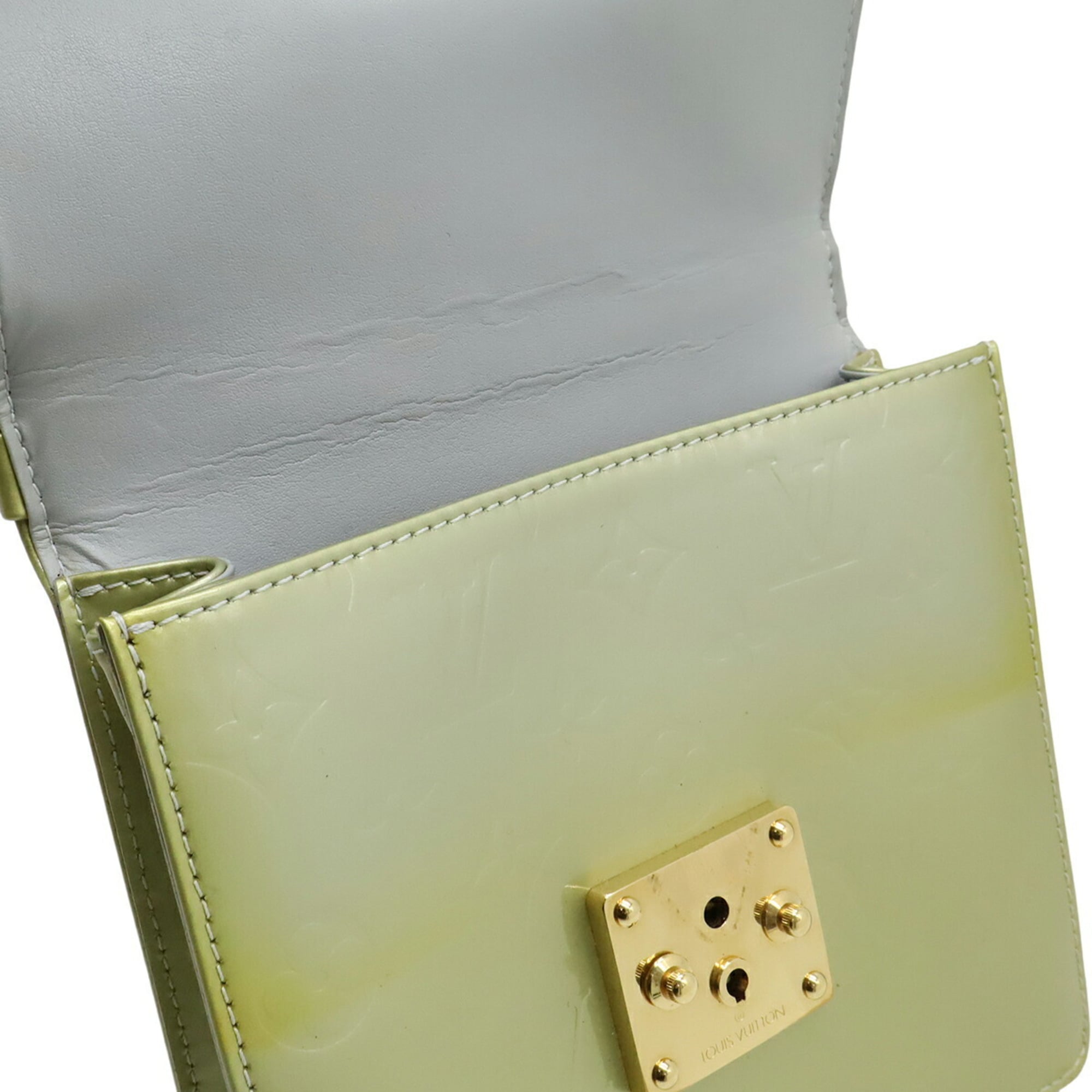 Louis Vuitton Monogram Vernis Gris Handbag