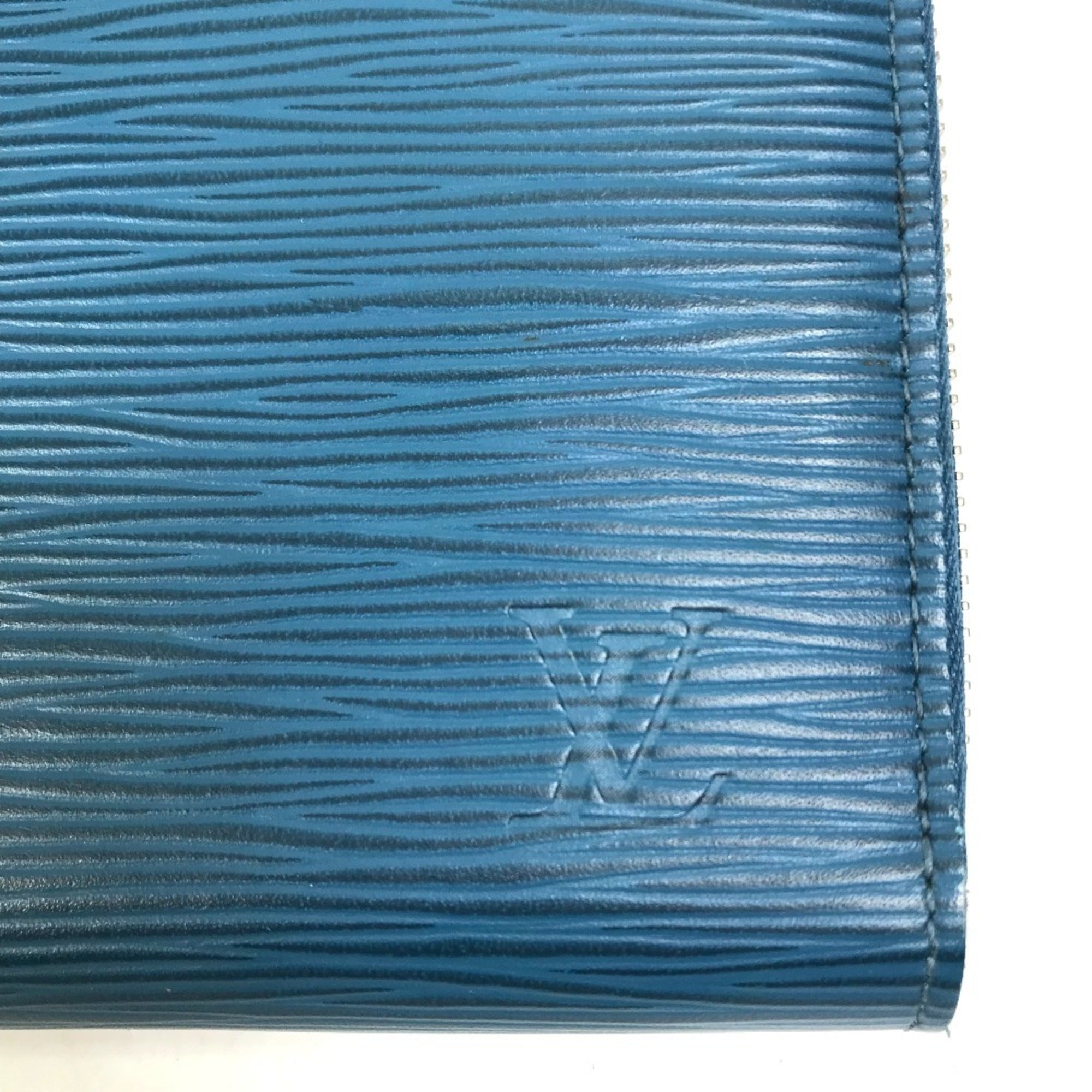 Louis Vuitton Epi Navy Epi Leather Long Wallet