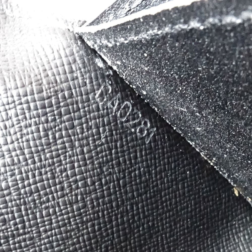 Louis Vuitton Black Canvas Long Wallet