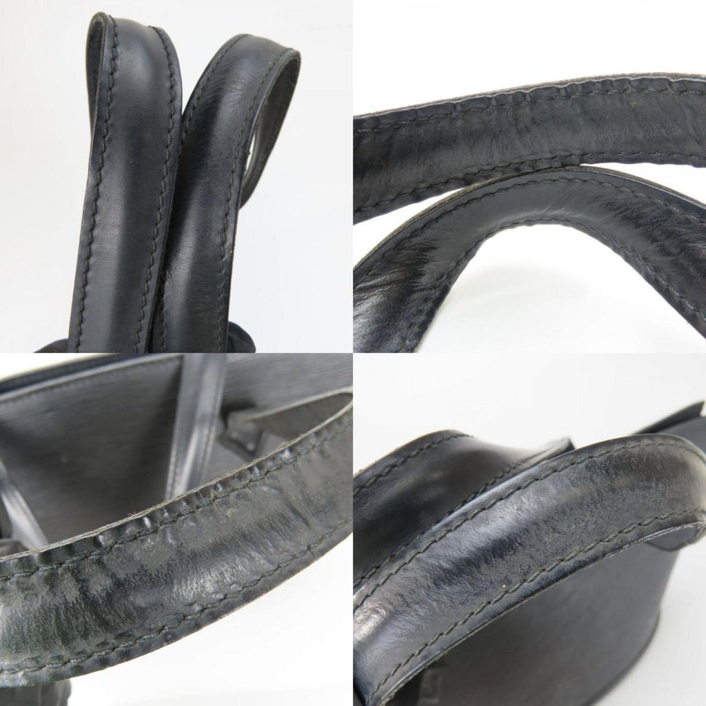Louis Vuitton Black Noir Epi Leather Tote Bag