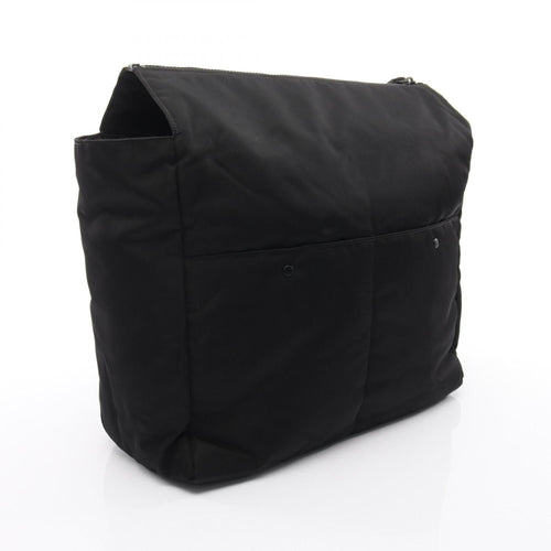 Bottega Veneta Black Nylon Clutch Bag