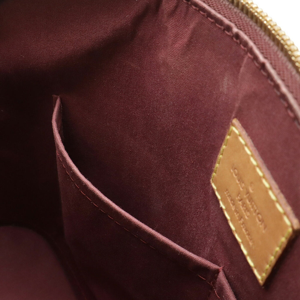 Louis Vuitton Bordeaux Rouge Fauviste Monogram Vernis Handbag