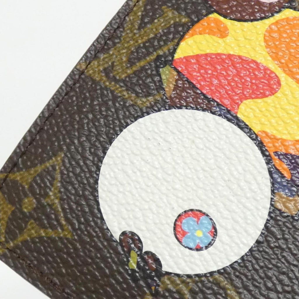 Louis Vuitton Marron Coated Canvas Wallet